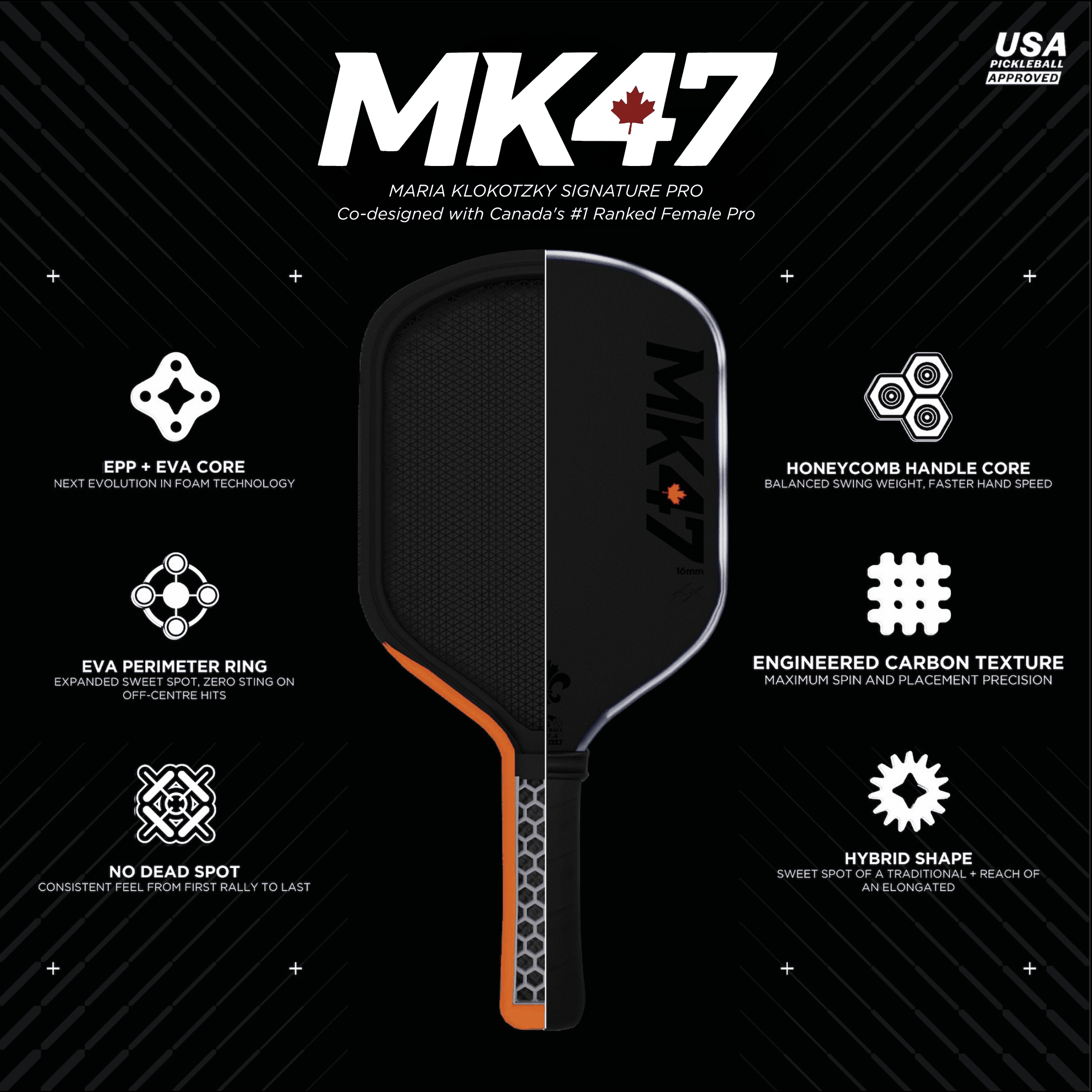 Apollo MK47 Signature Pro Review - Canada's Best Carbon Fiber Pickleball Paddle?