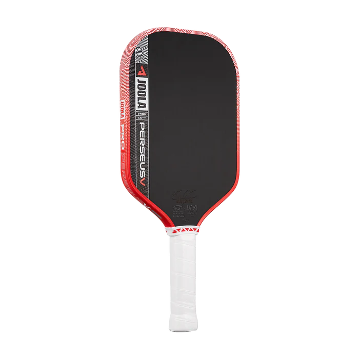 JOOLA Ben Johns Perseus Pro V 16mm Pickleball Paddle (Red)