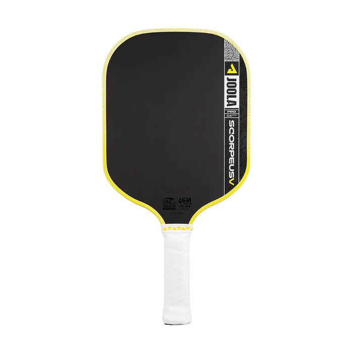 JOOLA Anna Bright Scorpeus Pro V 16mm Pickleball Paddle (Yellow)