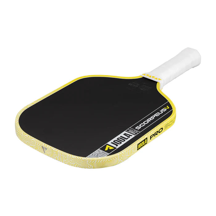 JOOLA Anna Bright Scorpeus Pro V 16mm Pickleball Paddle (Yellow)