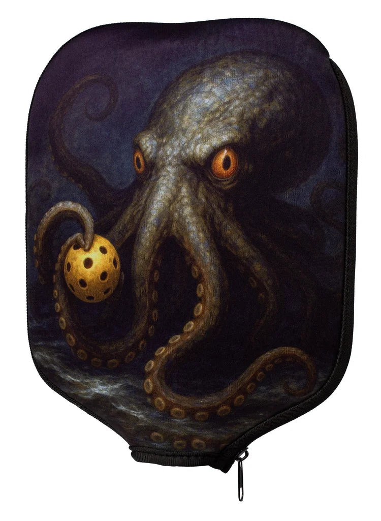 Jungle Series Pickleball Paddle Cover (Octopus)