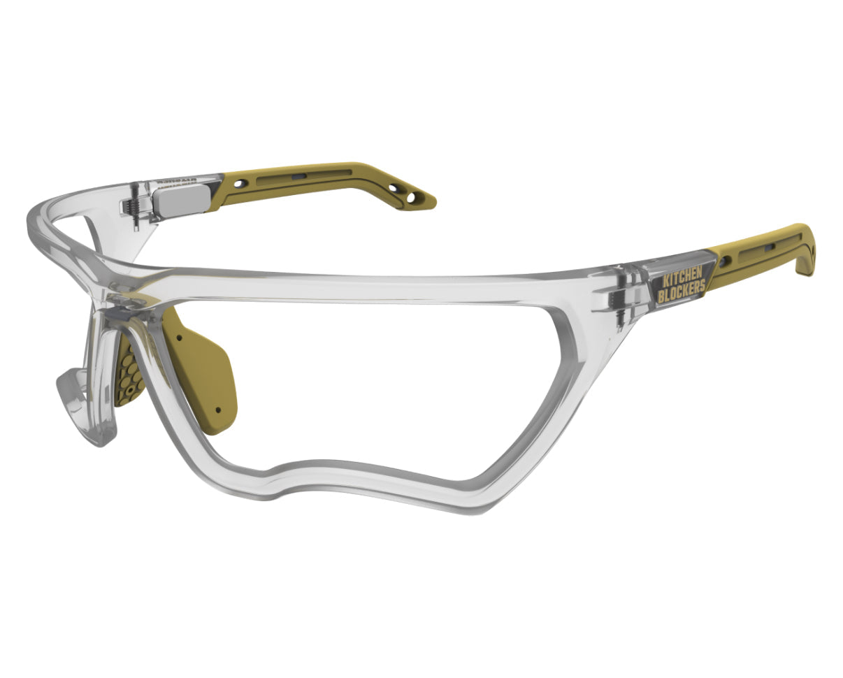 Kitchen Blockers lens-free pickleball eyewear clear