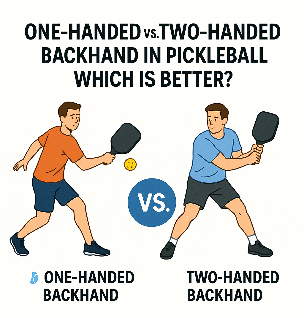 One-Handed vs. Two-Handed Backhand in Pickleball: Which Is Better?