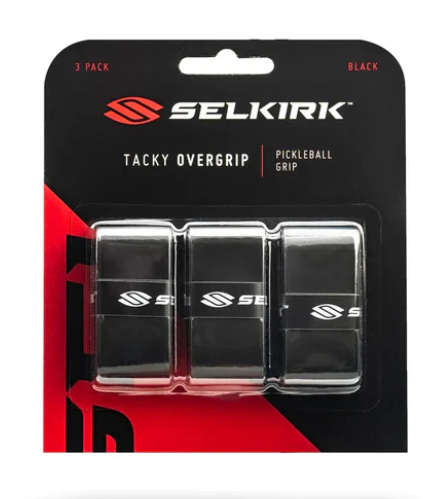 Selkirk 3 Pack Tacky Overgrip- Black