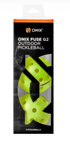 Onix Pickleball Fuse G2 Outdoor 3 Pack - Green