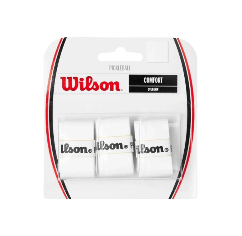 Wilson Pro Pickleball Overgrip 3 pack (White)