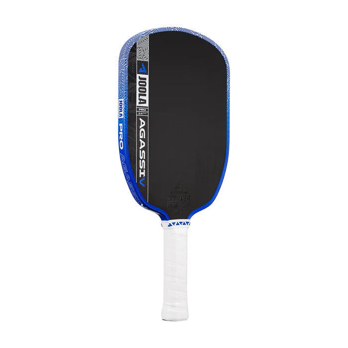 JOOLA Andre Agassi Pro V 16mm Pickleball Paddle (Blue)
