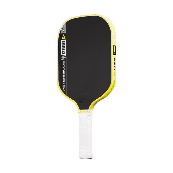 JOOLA Anna Bright Scorpeus Pro V 16mm Pickleball Paddle (Yellow)