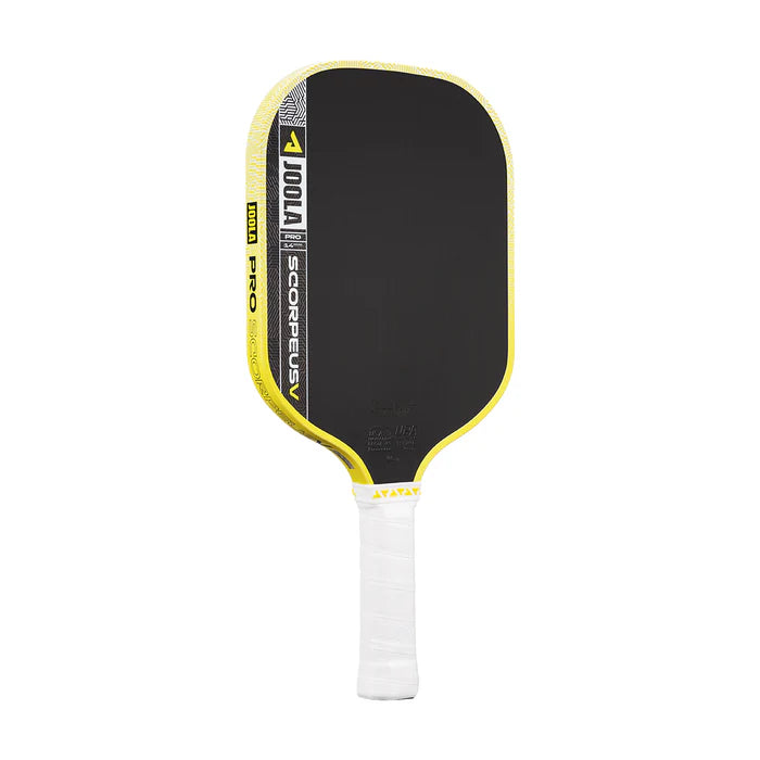 JOOLA Anna Bright Scorpeus Pro V 16mm Pickleball Paddle (Yellow)