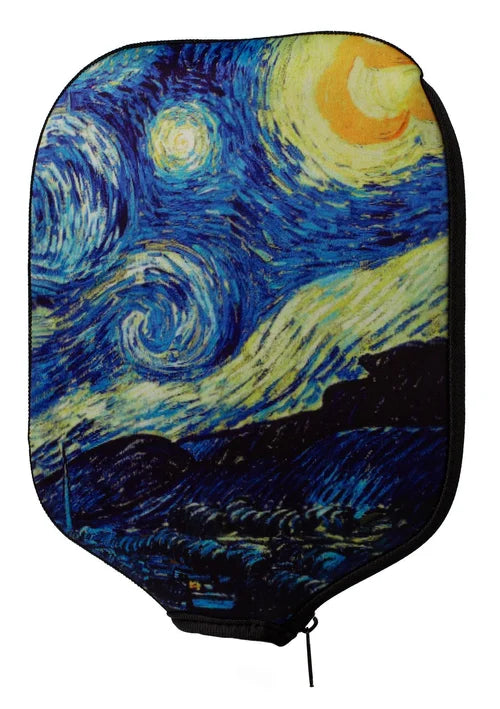 Vincent van Gogh Starry Night Pickleball Paddle Cover